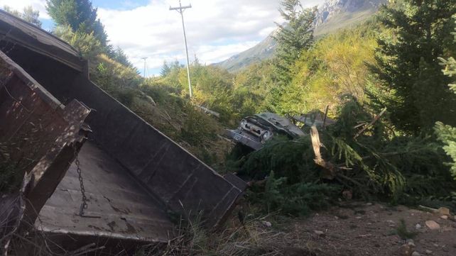 El siniestro fatal ocurrido sobre el puente del río Foyel