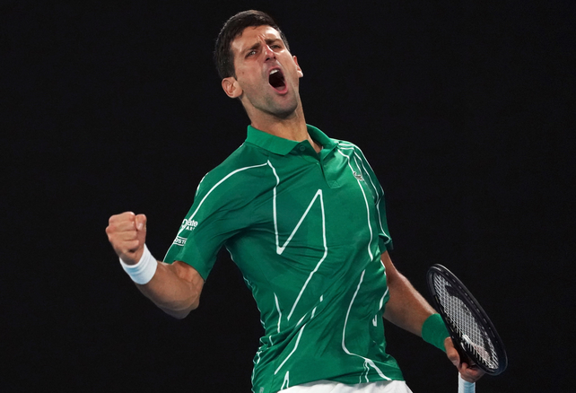 Djokovic venció a Federer y se metió en la final del Abierto de Australia