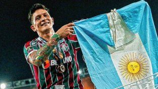 El exjugador de Colón, Germán Cano, fue elegido el mejor de América por su gran año en Fluminense.