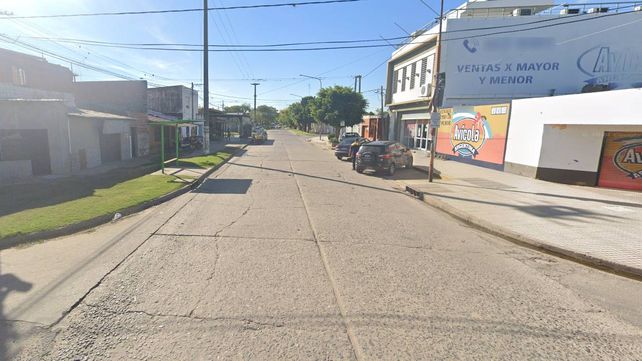 La balacera se dio en un comercio de barrio La Ribera de Villa Gobernador Gálvez