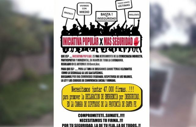 Vecinos de la Costa juntan firmas pidiendo seguridad