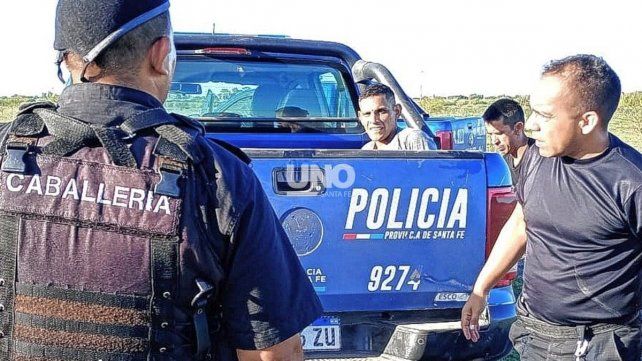 Uno de los seis evadidos. Bogado observó la presencia policial y comenzó a correr para intentar evitar que lo apresen. 