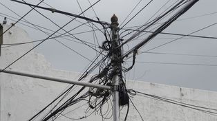 Retirarán los nidos del cableado aéreo en desuso