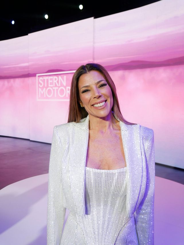 Mariela Spoto, CEO de Stern Motors en la gran noche de presentación del nuevo vehículo de Mercedes Benz.
