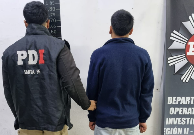 Uno de los detenidos tras los múltiples allanamientos en la zona sudoeste.