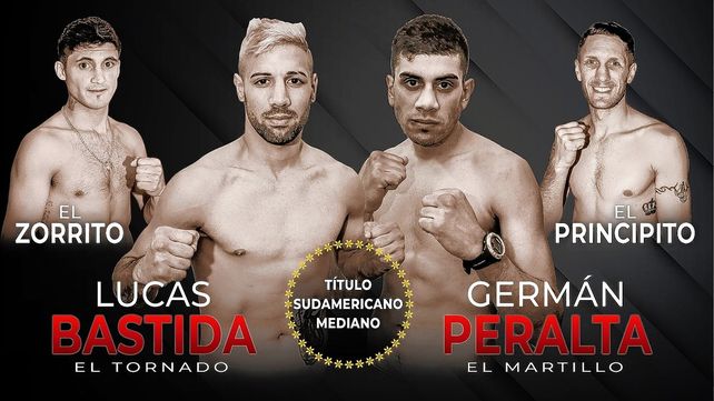 Dos títulos en juego en la cartelera de boxeo en Hurlingham