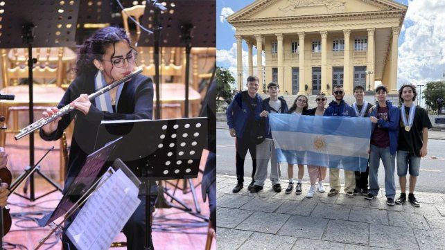 Alumna de la Orquesta Río de los pájaros estuvo en Río de Janeiro