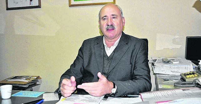 indignado. El jefe de la Intendencia sanjorgense se quejó porque no recibe apoyo del gobierno provincial.
