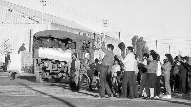 El soldado santafesino de Malvinas cuenta el día que Madryn se quedó sin pan