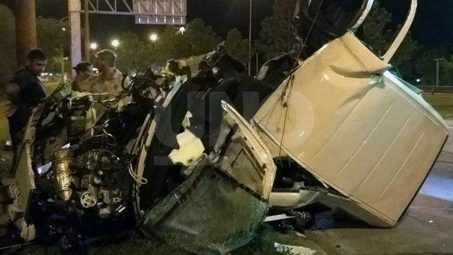 Impresionante choque en la ruta 168: destrozó la camioneta y ya fue dado de alta