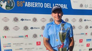El aficionado Joaquín Pereyra jugó a lo grande&nbsp; y se impuso en el 88º Abierto del Litoral.