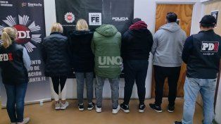 Los detenidos durante los allanamientos&nbsp;