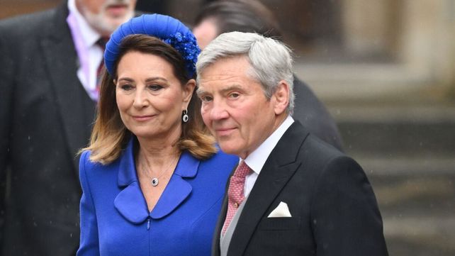 Carole y Michael Middleton tuvieron tres hijos: Kate, Philippa y James.