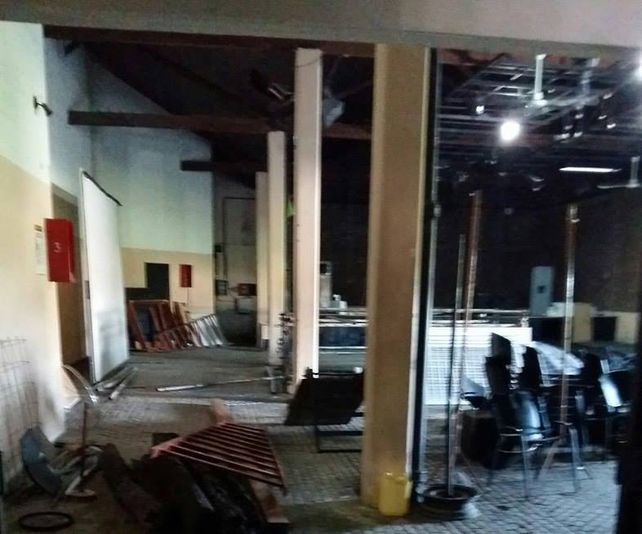 La tormenta del 19 de febrero le voló el techo y comenzaron los problemas.&nbsp;