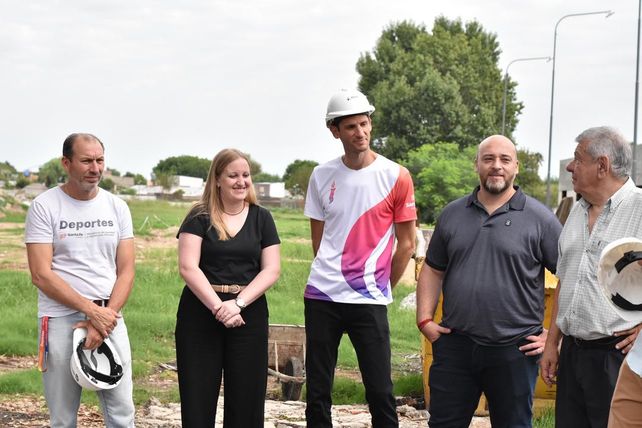 Juegos Odesur 2026: avanza el microestadio de barrio Centenario y ya ejecutaron el 45% de la obra