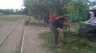 Desde ahora, la basura tiene su lugar en barrio San Roque