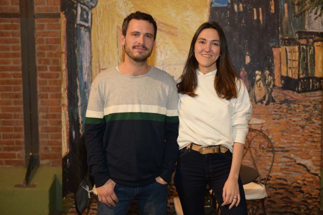 Milo Mussio  y Milena Moyano 