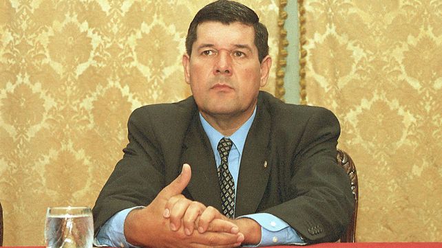 Rubén Villaverde en sus épocas de ministro de Salud y Acción Social en el gobierno radical de Sergio Montiel