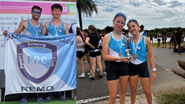 Remo: Cuatro talentos del Rowing &nbsp;se lucieron en el Nacional de Tigre
