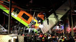 Tragedia en México: 23 muertos y 70 heridos al colapsar un puente del metro de la capital mexicana