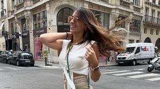 Antonela Roccuzzo sigue marcando tendencia con sus paseos por las calles de París