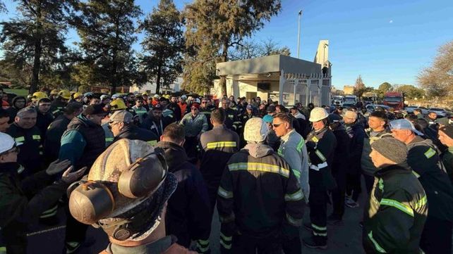 Derrumbe. La actividad industrial volvió a mostrar indicadores a la baja.