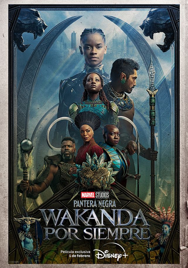 La saga de Pantera Negra llega hoy a la plataforma Disney +