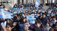 La jura de la bandera de los estudiantes de 4.º grado