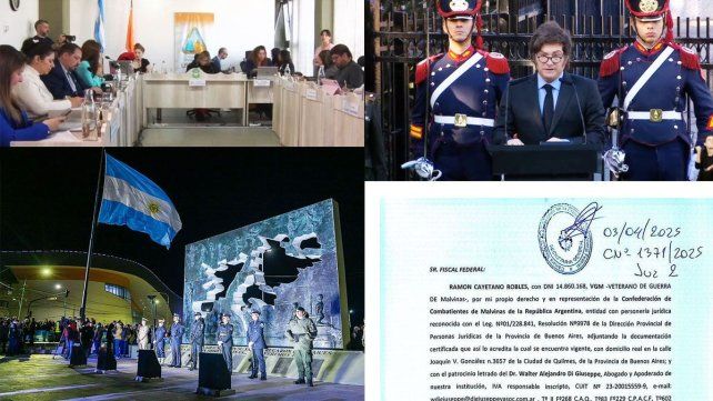 El Concejo Deliberante de Ushuaia repudió el cambio de postura en el reclamo de soberanía por Malvinas que expresó Javier Milei en el discurso del 2 de abril. Excombatientes lo denunciaron por traición a la patria.