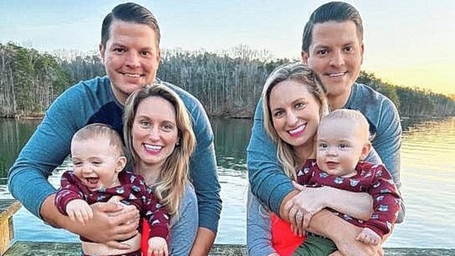 Ambas parejas de gemelos tuvieron hijos con meses de diferencia que comparten ADN. La historia ya es viral&nbsp;