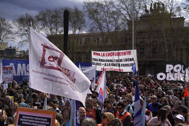 Las protestas de los distintos sectores se adueñaron en las últimas jornadas de las calles del centro.