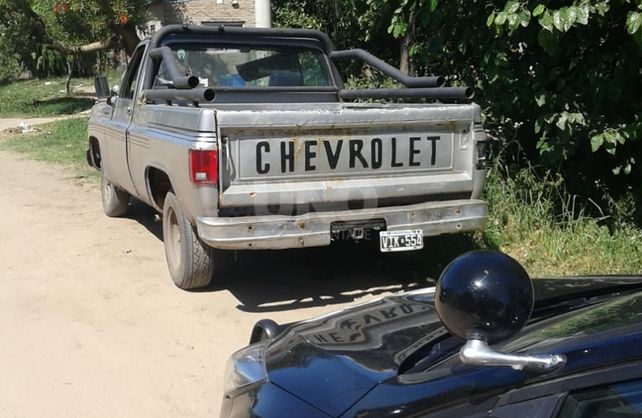 La camioneta recuperada