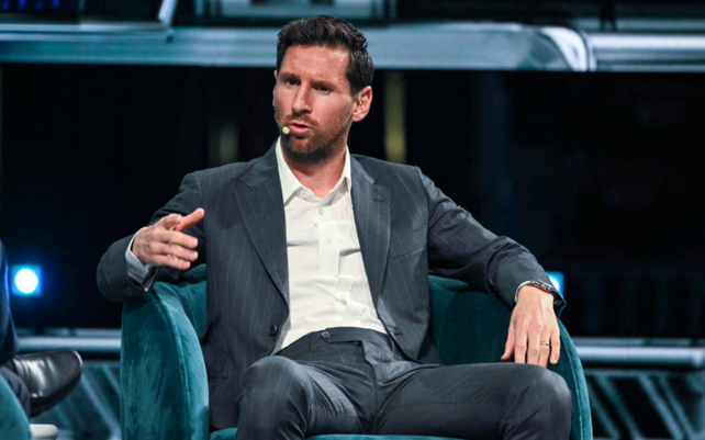 Lionel Messi recibió la llave de la ciudad de Miami en el American Business Forum