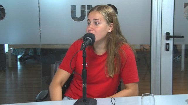 Sofía Garcés, nadadora de Unión, se prepara para competir en Egipto representando a la Argentina