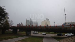 Fresco y con mucho viento, el arranque de semana en la ciudad