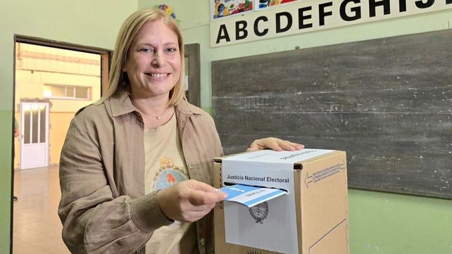 La vicegobernadora Gisela Scaglia votó Gálvez