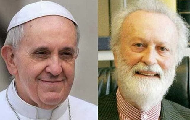 “Socios”. El pontífice y Eugenio Scalfari.