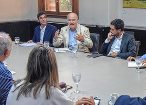 El Gobierno nacional recibió a la Mesa de Enlace