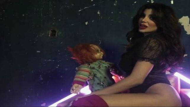 La hija del Pájaro Caniggia participó de un video clip.