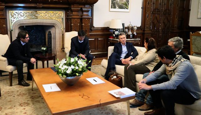 Macri recibió