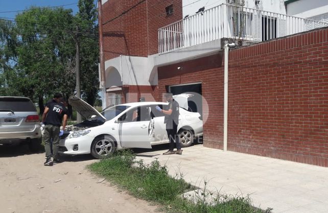 Hallaron el auto usado en el asesinato de Oldani en una casa de un policía retirado
