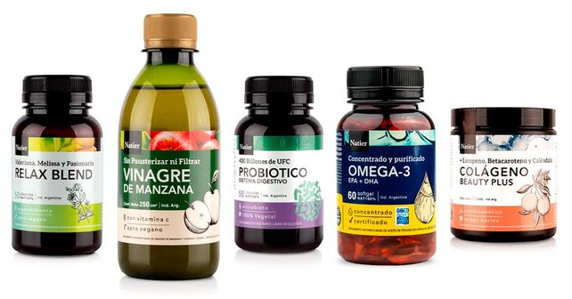 Quedaron prohibidos una serie de suplementos dietarios de la marca Natier