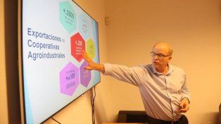 Programa. El subsecretario de Alimentos, Bioeconomía y Desarrollo Regional, Luis Contigiani, puso el foco&nbsp; en las cooperativas.