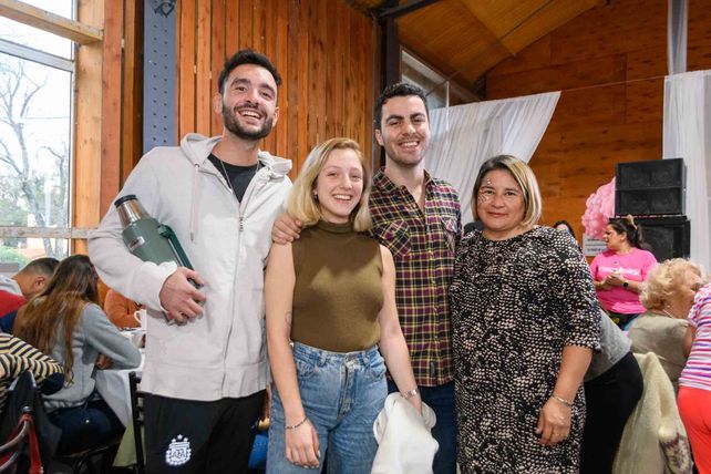 Pietro Mondino, Camila Berlingieri, Facundo Britch y Stella Maris Quiroga.