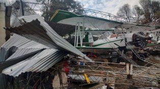 Una tormenta golpeó con inusitada violencia en provincia de Buenos Aires