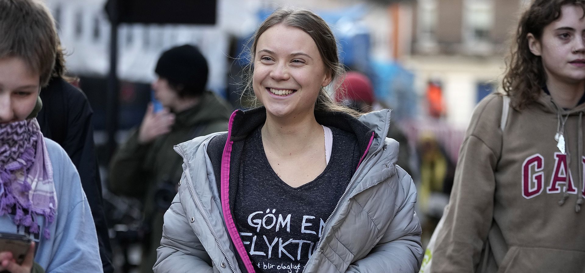La activista ambiental Greta Thunberg abandona el Tribunal de Magistrados de Westminster en Londres, el jueves 1 de febrero de 2024. La activista climática Greta Thunberg está siendo juzgada por protestar frente a una importante conferencia de la industria del petróleo y el gas en Londres el año pasado. (Foto AP/Kin Cheung) La activista ambiental Greta Thunberg abandona el Tribunal de Magistrados de Westminster en Londres, el jueves 1 de febrero de 2024. La activista climática Greta Thunberg está siendo juzgada por protestar frente a una importante conferencia de la industria del petróleo y el gas en Londres el año pasado. (Foto AP/Kin Cheung)
