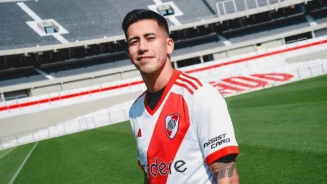 Meza llegó a River para jerarquizar su plantel.