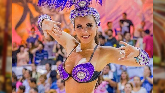 Daiana Arlettaz se lució en el Carnaval de Gualeguay