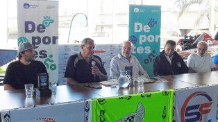 En el Yacht Club Santa Fe se realizó la presentación del Gran Premio de motonáutica 451 años.