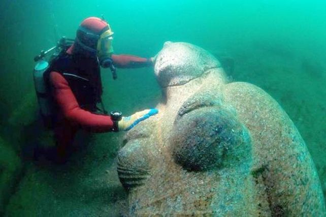 Descubren una ciudad antigua bajo el agua